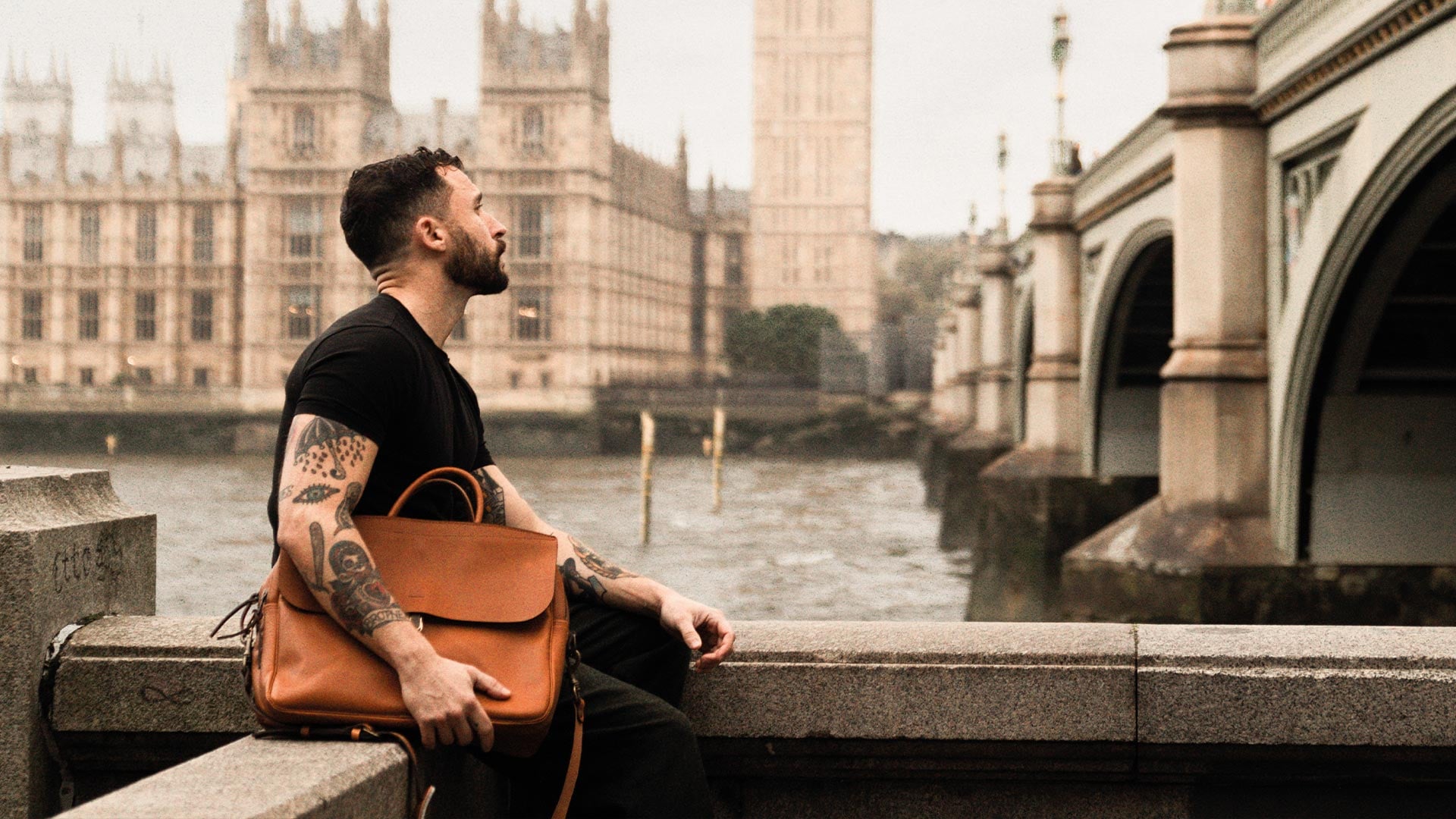 Work, weekend or city bag - Bleu de Chauffe